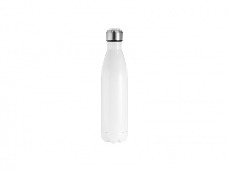 25oz/750ml Stainless Steel Cola Bottle(White)