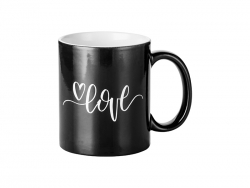 11oz Engraving Color Changing Mug (Heart)
