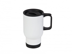 14oz Stainless Steel Mug -Full White(Higher Quality)