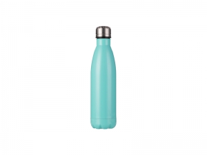 17oz/500ml Stainless Steel Cola Bottle (Mint green)