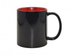 11oz Black Magic Mug (Inner Red)