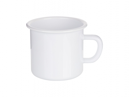 17oz/500ml Enamel Mug with White Rim
