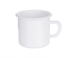 17oz/500ml Enamel Mug with White Rim
