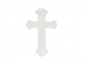 Ceramic Cross Ornament