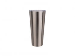 33oz/1000ml Stainless Steel Tumbler (Silver)
