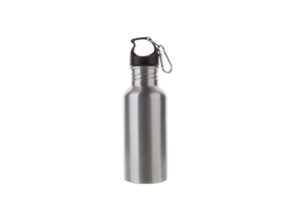 600ml Aluminium Water Bottle (Silver)