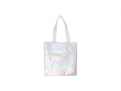 Gradient Shopping Bag (White,34*36cm)