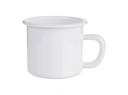 12oz/360ml Enamel Mug (White Edge) MOQ: 3000pcs