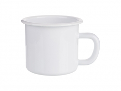 12oz/360ml Enamel Mug (White Edge) MOQ: 3000pcs