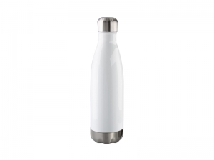 17oz/500ml Stainless Steel Cola Bottle(White)