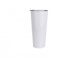 33oz/1000ml Stainless Steel Tumbler (White)