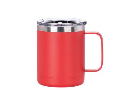10oz/300ml Powder Coated Stainless Steel Mug(Red)MOQ:1000pcs