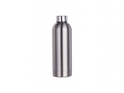 25oz/750ml Single Wall Stainless Steel Sport Bottle (Silver)
