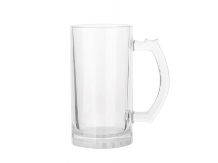 16oz Glass Beer Mug (Clear)