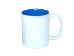11oz Two-Tone Color Mugs - Medium Blue