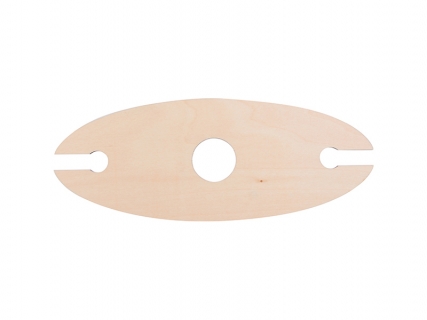 Plywood Wine Holder(Oval)