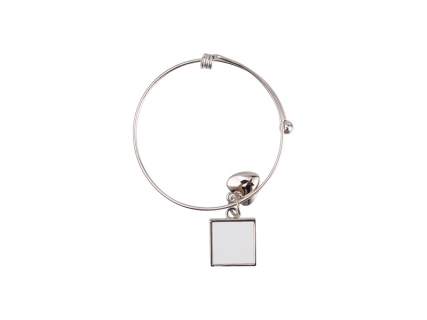 Adjustable Photo Bracelet W/ Insert (One Square)