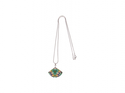 Fan-Shaped Shell Necklace (20*35mm)