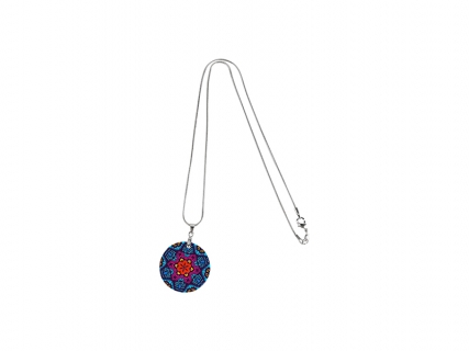 Round Shell Necklace (φ30mm)