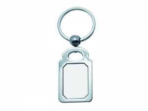 Octagon Rectangular Key Ring
