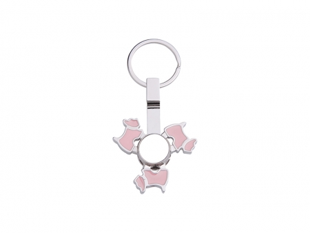 Fidget Spinner Key Ring (Dog)
