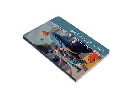 A5 Fabric Notebook w/o Black Edge(96 Pages)