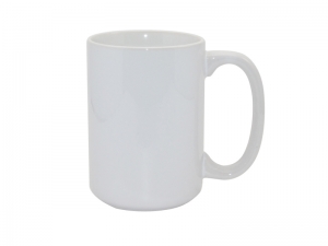 15oz White Photo Mug (J·S)