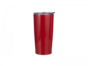 20oz Stainless Steel Tumbler (Red)