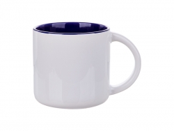 14oz Two-Tone Color Mug (Dark Blue)