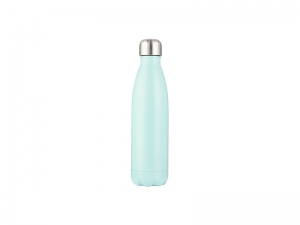 17oz/500ml Stainless Steel Cola Bottle (Mint green)