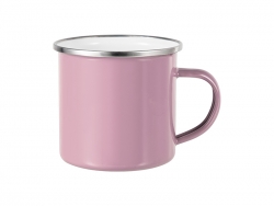 12oz Enamel Mug (Pink)