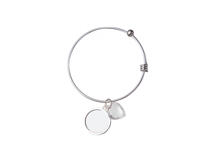 Adjustable Photo Bracelet W/ Insert (One Cicle for Double Sides Printing)