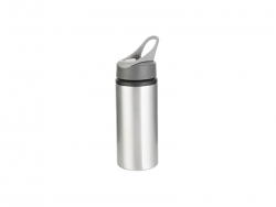 22oz/650ml Aluminum Bottle w/ Handle(Silver)
