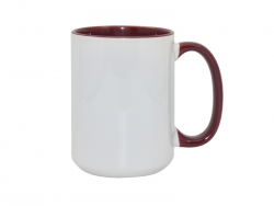 15oz Inner Rim Color - Maroon
