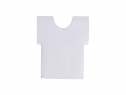 T-Shirt Shaped Neoprene Bottle Cooler(11.5*13.5cm) MOQ: 200pcs