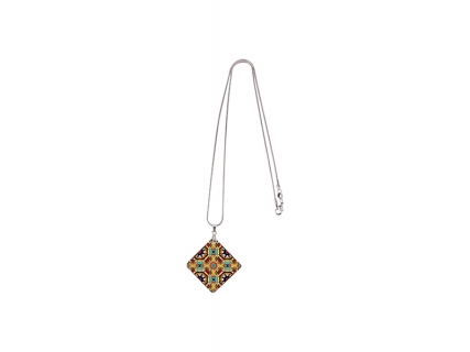 Square Shell Necklace (30*30mm)
