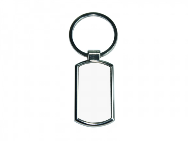 Round Corner Square Key Ring