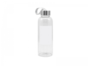 420ml Glass Bottle with Square White Patch