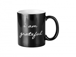 11oz Engraving Color Changing Mug (Grateful Motto)