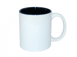 11oz Two-Tone Color Mugs - Black