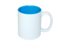 11oz Two-Tone Color Mugs - Light Blue