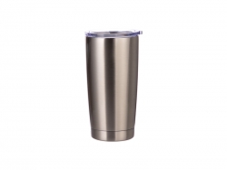 20oz Stainless Steel Tumbler (Silver)