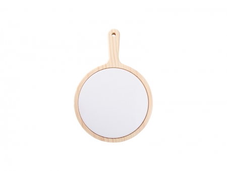 Round Cheese Board w/ Ceramic Tile