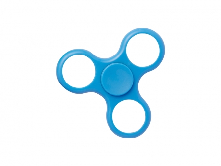 Plastic Fidget Spinner (Whirlwind, Blue)