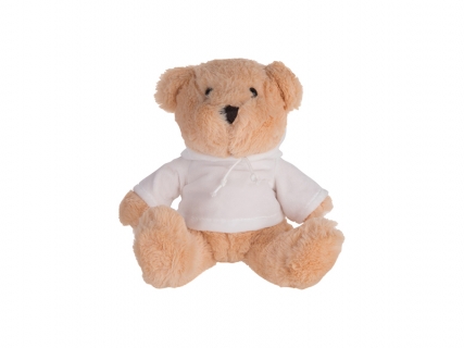 Osito Peluche 20cm con sudadera (Beige)