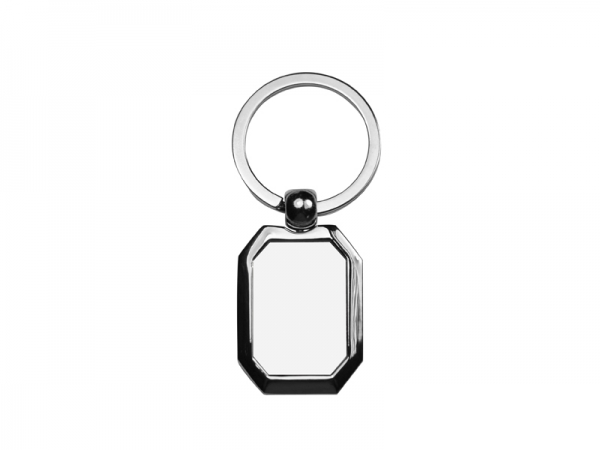 Octagon Shaped Key Ring