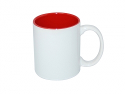 11oz Two-Tone Color Mugs - Red