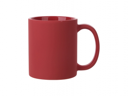11oz Full Color Mug (Frosted, Red)