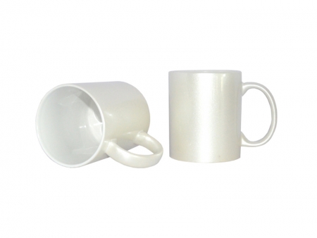 11oz Sparkling Mug(Pearl White)