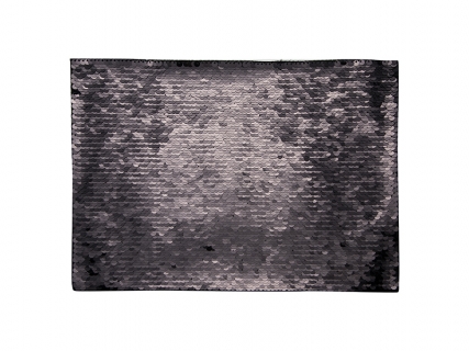 Flip Sequins Adhesive (Rect, Black W/ White)